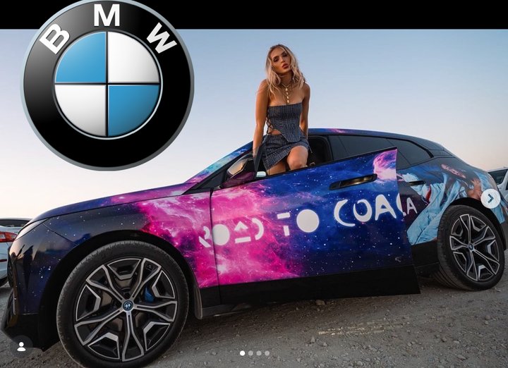 Saxon Sharbino × BMW · Coachella